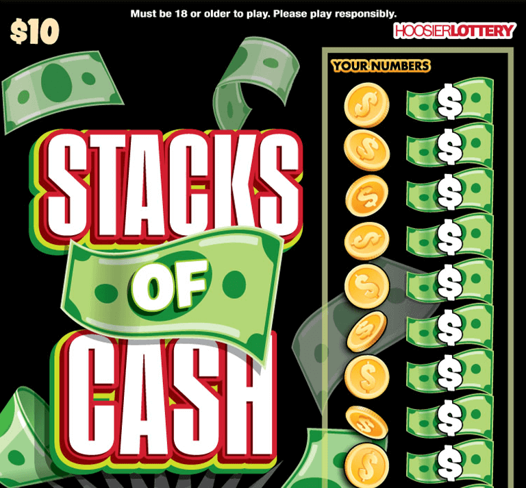 STACKS OF CASH ticket