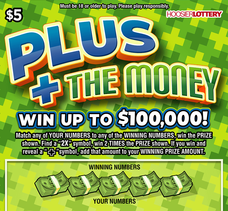 PLUS THE MONEY ticket
