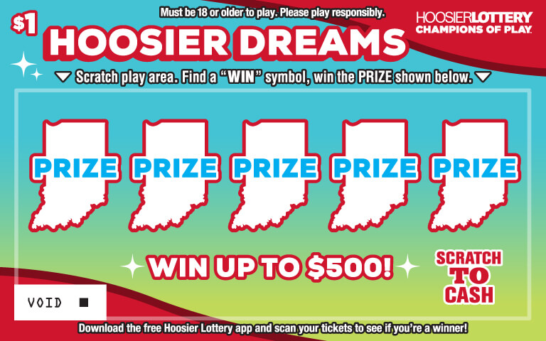 INDIANA CASH BLOWOUT ticket