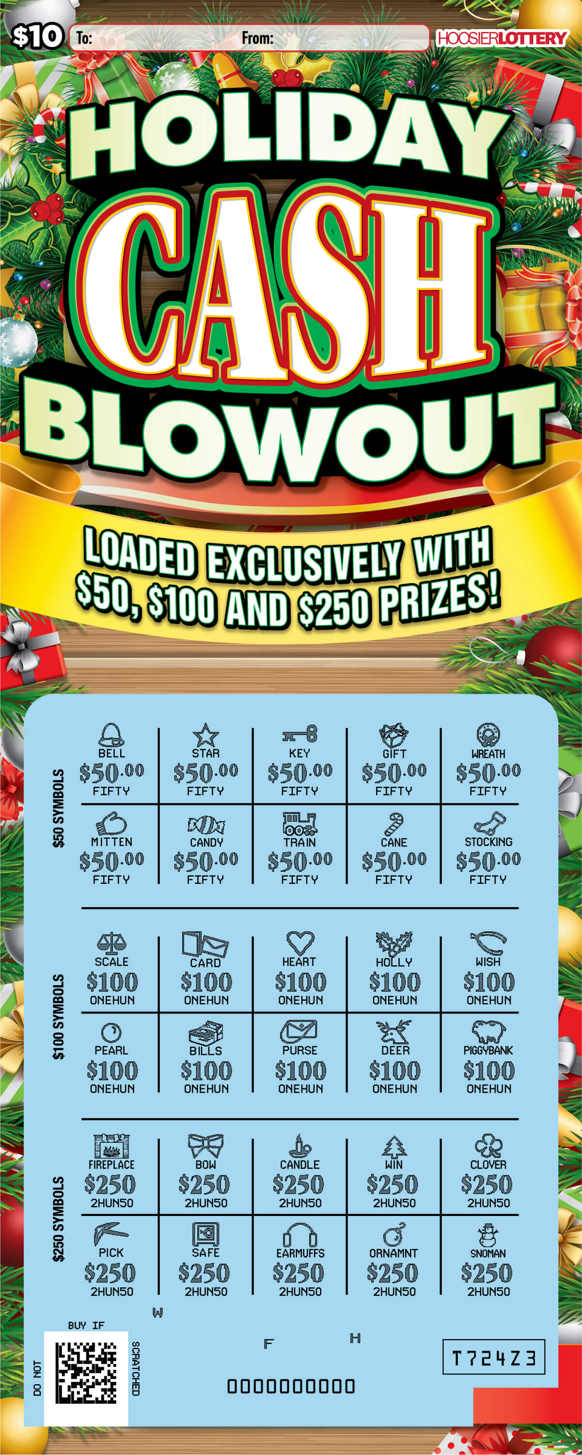 HOLIDAY CASH BLOWOUT