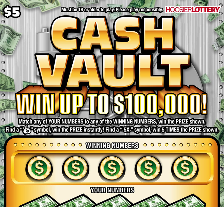 CASH VAULT ticket