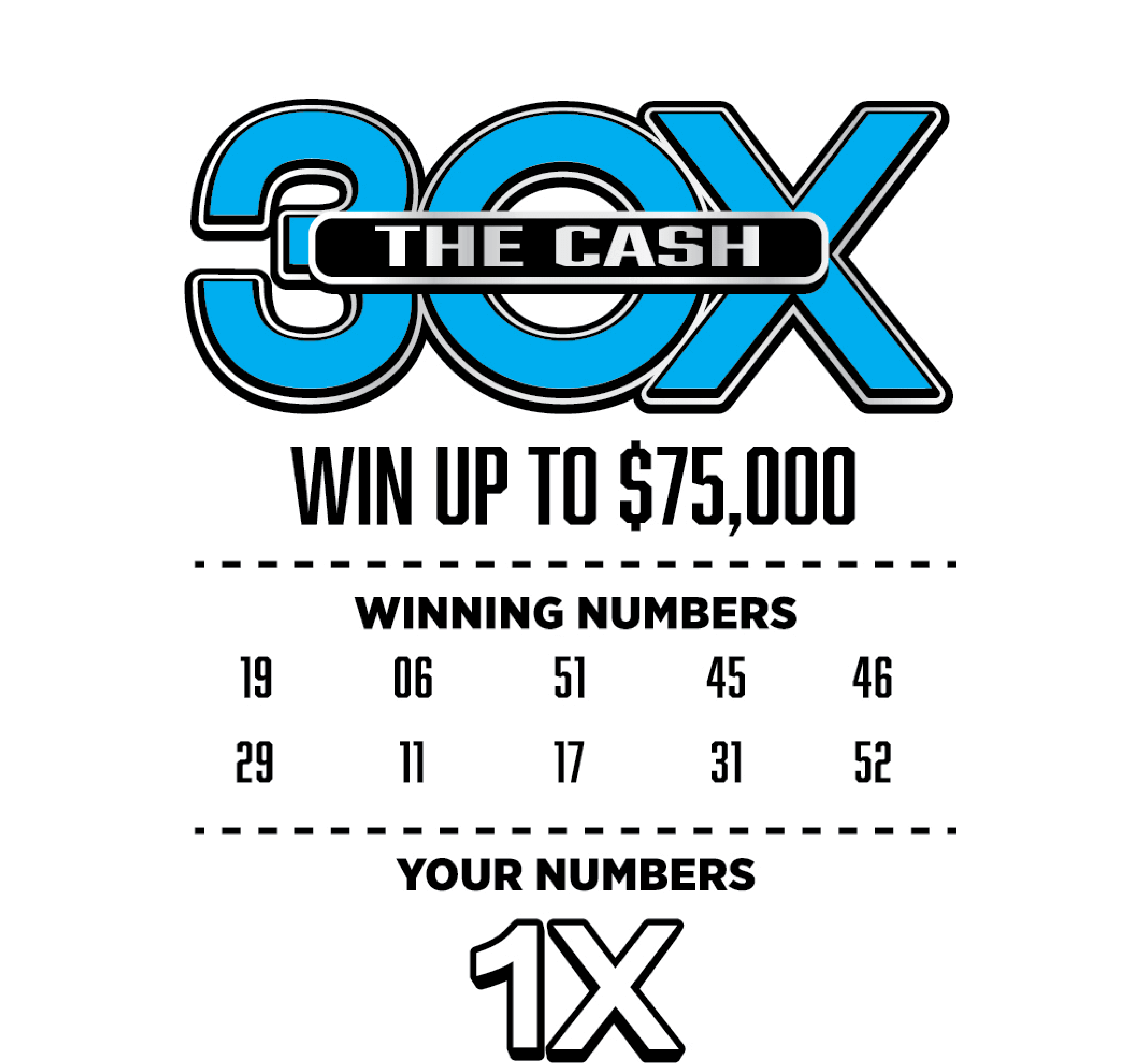 MEGA MONEY ticket