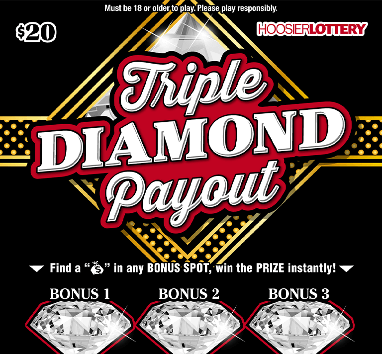 TRIPLE DIAMOND PAYOUT ticket